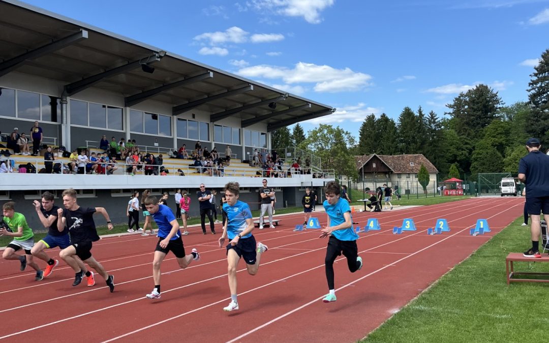 Pet medalj na medobčinskem atletskem tekmovanju