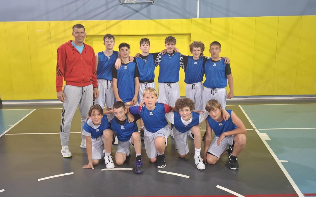 Mladi košarkarji 2. OŠ Slovenska Bistrica uspešno zaključili nastope v polfinalu Superšolarja