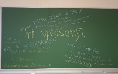 Projekt Noč knjige: Tri vprašanja
